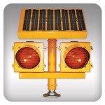 ERGL Solar Powered Elivated Runway Guard Light - Wig Wag